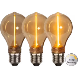 LED-lampa E27 3-stegsdimmer