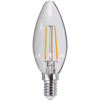 LED-lampa E14 C35 Clear