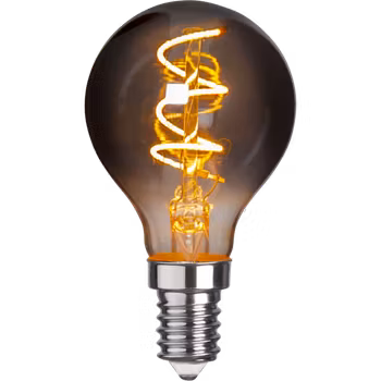 LED-lampa E14 P45 Decoled Grace Smoke