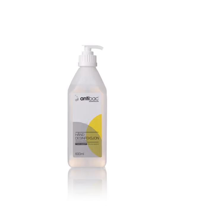 ANTIBAC 85% HÅNDDESINFEKSJON 600 ML FLYTENDE