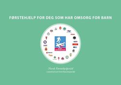 Førstehjelpsbok -  Førstehjelp for deg som har omsorg for barn
