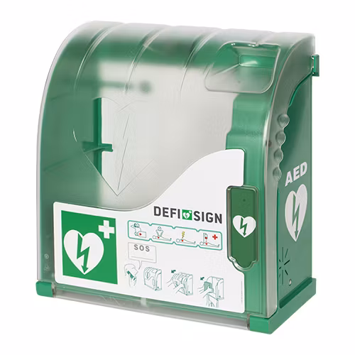 DefiSign/Aivia 200  utendørs veggskap med varmeelement, ventilasjon og alarm