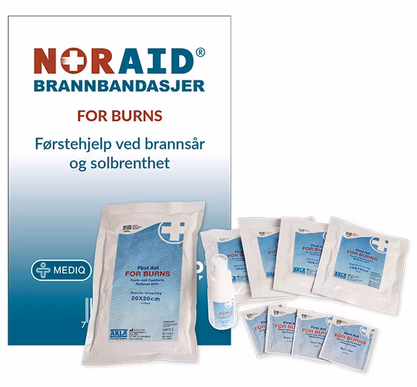 FOR BURNS Brannskadepakke