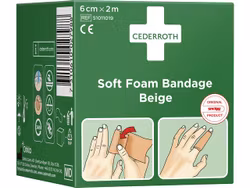 Bandasje CEDERROTH Soft Foam 2m beige