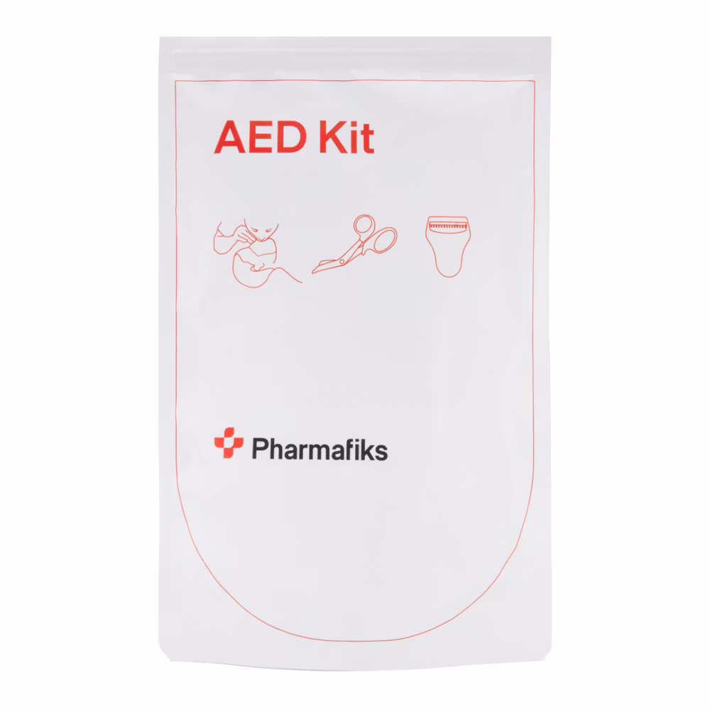 Pharmafiks DHLR-utstyrspakke (AED-kit)
