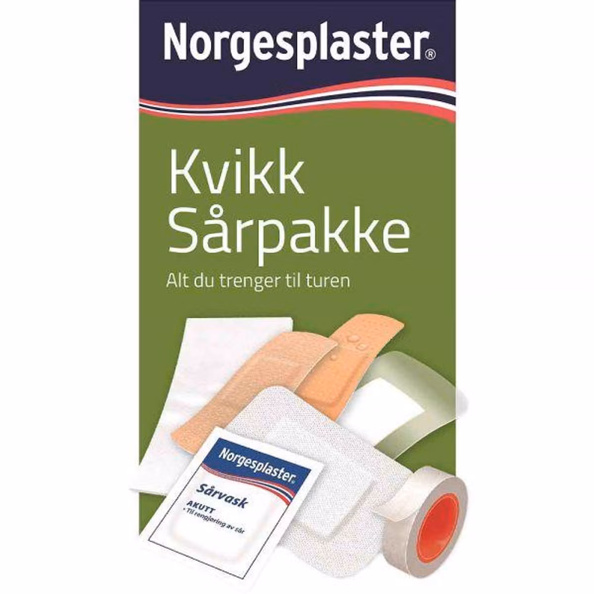 Norgesplaster Kvikk Sårpakke