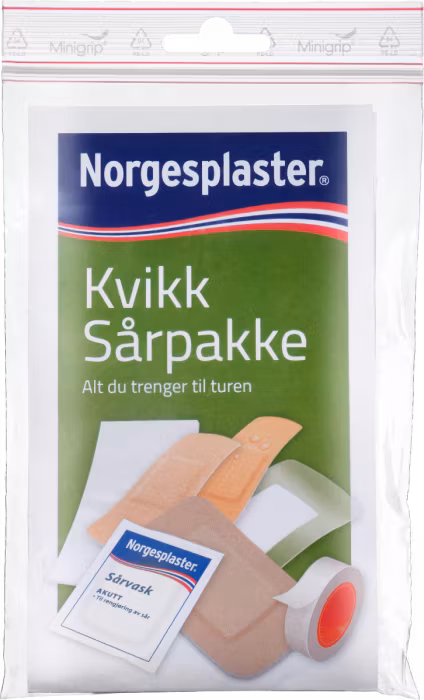 Norgesplaster Kvikk Sårpakke