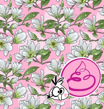 Magnolia Plush Pink 0,9 m