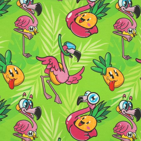 PREORDER FlaminGoGo Jersey Tropical Green
