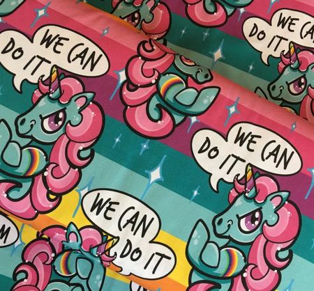We Can Do It Pastell - Canvas 1,5 m