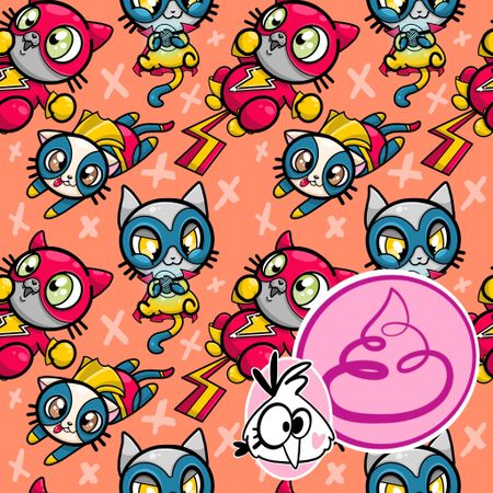 2:a sort SuperCats Just Peachy 0,9 m