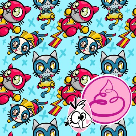 SuperCats Icy Blue