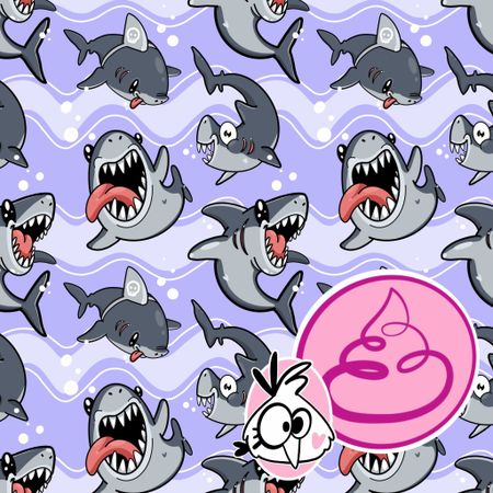 Sharktastic Little Lilac