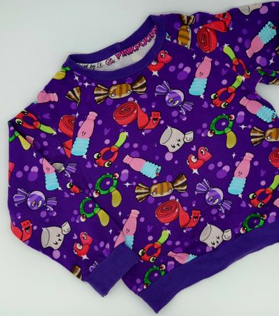 Fizzy Mix Alien Purple French Terry