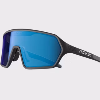 React Solbrille - Rev Sky/black