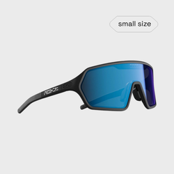 React Solbrille - Rev Sky/black Small