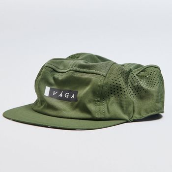 Våga Feather Racing Cap - UTILITY GREEN / BLACK
