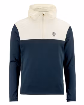 Åsunden Men's Half Zip Off-White/Navy