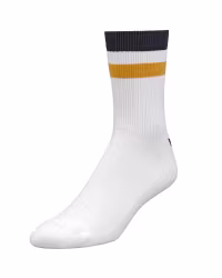 Åsunden Mid Crew Socks Off-White/Ochre
