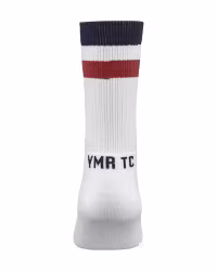 Åsunden Mid Crew Socks Off-White/Burgundy