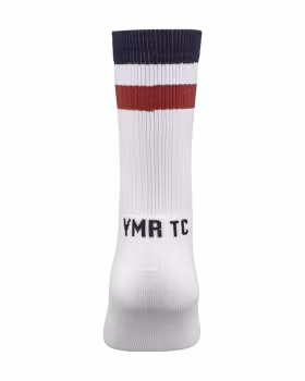 Åsunden Mid Crew Socks Off-White/Burgundy