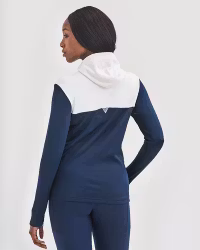 Åsunden Ladies Half Zip Off-White/Navy