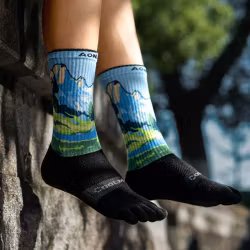 Aonijie COOLMAX® Tåsokk 3/4 Blue