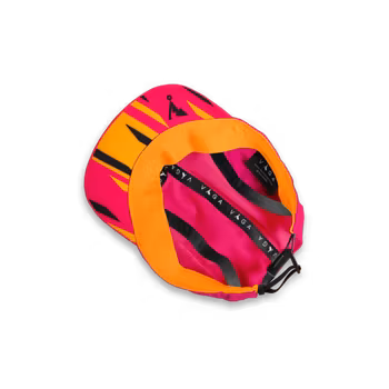 Våga Feather Racing Cap - Bright pink / Sunbeam orange