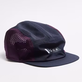 Våga Feather Racing Cap - Plum / Slate blue