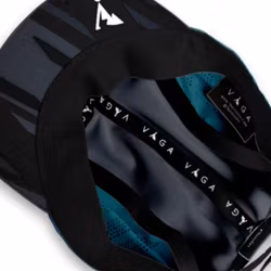 Våga Feather Racing Cap - Navy blue / Teal / Black