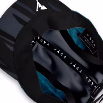 Våga Feather Racing Cap - Navy blue / Teal / Black