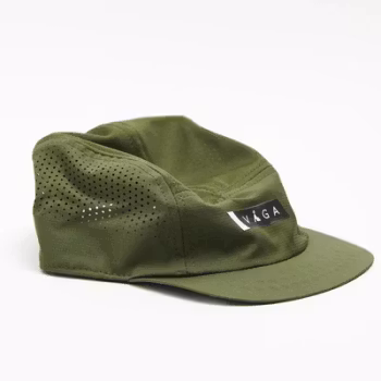 Våga Feather Racing Cap - Moss green / Black