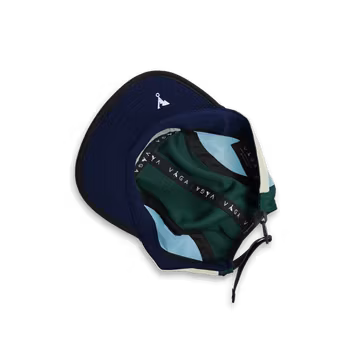 Våga Club Cap - Chalk white / Racing green / Sky blu