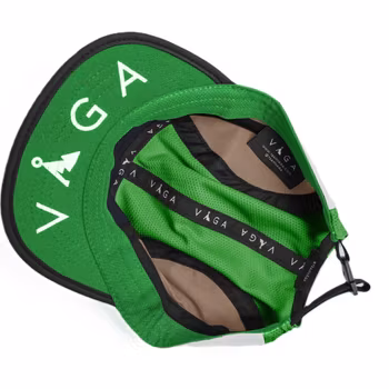 Våga Club Cap - White / Camel / Lime green / Navy Blue