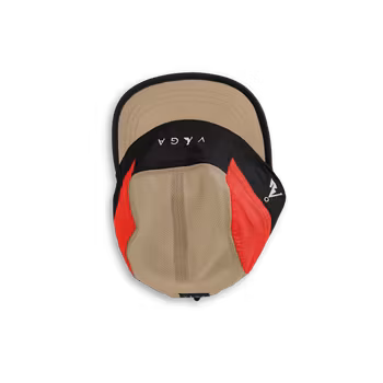 Våga Club Cap - Black / Camel / Flamel red / Navy blue