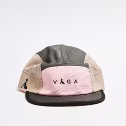 Våga Club Cap - Charcoal / Taupe / Light pink / Poster pink