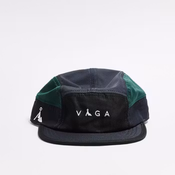 Våga Club Cap - Charcoal / Black / Teal / Postal blue