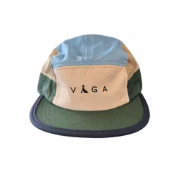 Våga Club Cap -  Camel / Beige / Light blue / Army green