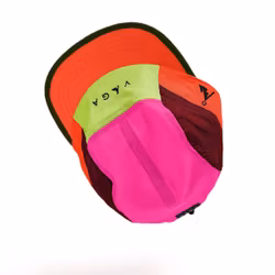 Våga Club Cap -  Green / Wine red / Neon pink / Neon orange