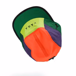 Våga Club Cap -  Green / Purple / Neon orange / Neon yellow