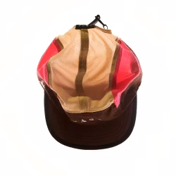 Våga Club Cap -  Beige / Camel / Brown / Neon pink