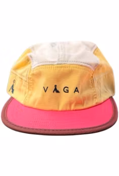 Våga Club Cap -  Poster pink / Pale yellow / White / Bordo
