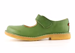 Utgående 40% - Grünbein Gerda Grön. Vegetabilgarvat, 100% kromfritt skinn.