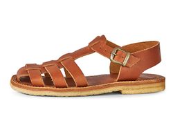 Duckfeet Ringkøbing 1450 Ljusbrun. "Fisherman" sandaler i vegetabilgarvat, 100% kromfritt läder. UNISEX