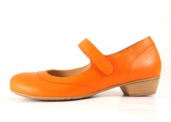 Brako Anatomics Bem 21565 Naranja. Vegetabilgarvat, 100% kromfritt skinn.