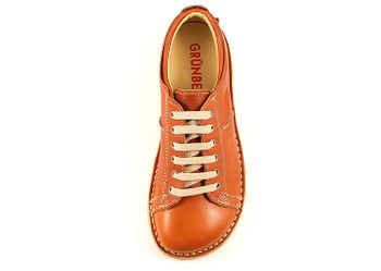 Grünbein Snörsko Bruno Ljusbrun. Vegetabilgarvat, 100% kromfritt skinn. UNISEX