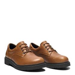 New Feet 232-24. Mjuka och lätta snörskor med urtagbar komfortsula. Cognac.