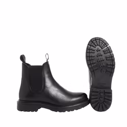 Utgående 30% - Ten Points Berit 60482 Svart. Varmfodrade Chelsea Boots. Vegetabilgarvat, 100% kromfritt skinn.