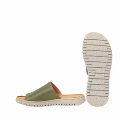 Ten Points Gunilla 60574 Khaki. Vegetabilgarvat, 100% kromfritt skinn.