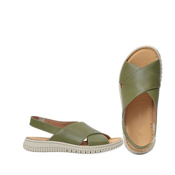 Ten Points Gunilla 60575 Khaki. Vegetabilgarvat, 100% kromfritt skinn.